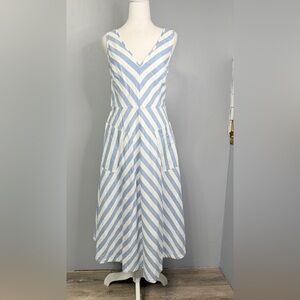 Linen & Cotton blend Kate Spade Pink Label White Fabric